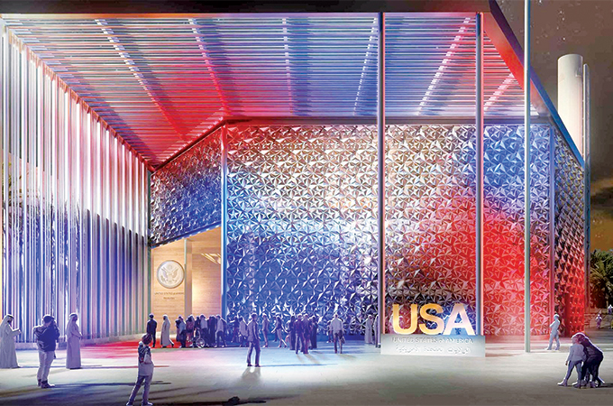  US kicks off pavilion work 